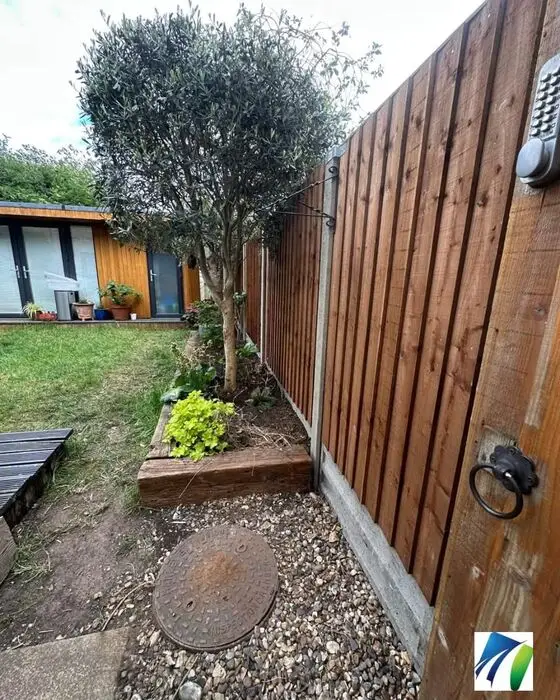 Closeboard fencing installed in Cambridgeshire