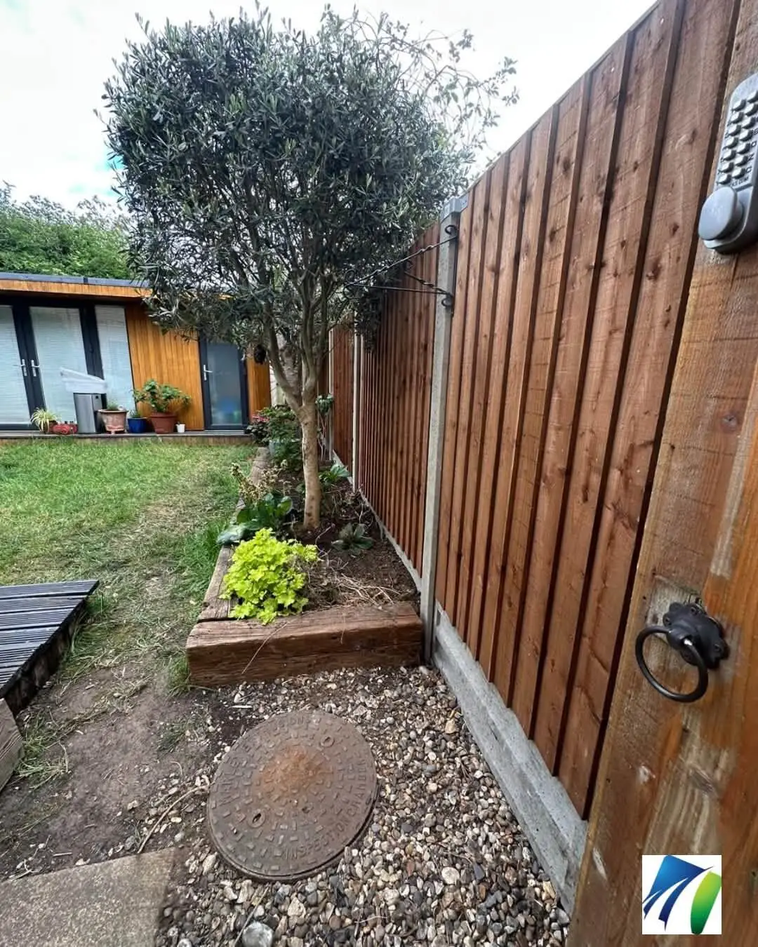 Closeboard fencing